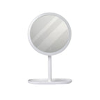 SOGA 26cm White Round Smart LED Makeup Bedroom Table Vanity Mirror Tricolor Adjustable Light $ 31.50