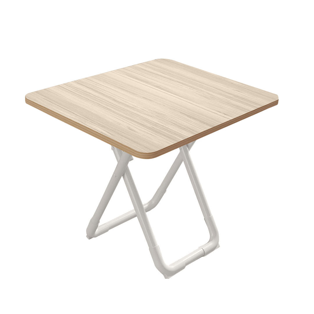 SOGA 80cm Light Square Table with White Legs Modern Design for Home Decor $ 102.50
