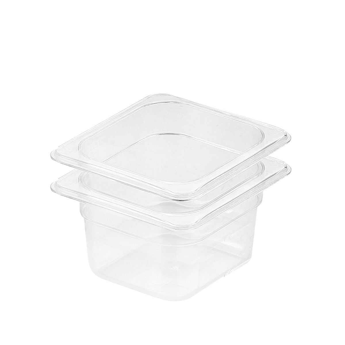 SOGA 100mm Clear Gastronorm GN Pan 1/6 Food Tray Storage Bundle of 2 $ 59.50
