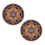 SOGA 2X 90cm Round Mandala Ethnic Style Round Carpet Anti-slip Doormat Home Decor $ 107.90