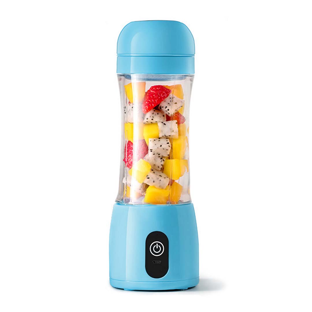 SOGA 380ml Portable Mini USB Rechargeable Handheld Fruit Mixer Juicer Blue $ 44.50