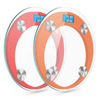 SOGA 180kg Digital Fitness Weight Bathroom Gym Body Glass LCD Electronic Scale Red/Orange $ 60.90