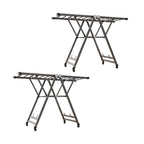 SOGA 2X 1.6m Portable Wing Shape Clothes Drying Rack Foldable Space-Saving Laundry Holder $ 431.50