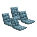 SOGA 4X Green Lounge Floor Recliner Adjustable Gaming Sofa Bed Foldable Indoor Outdoor Backrest Seat Home Office Decor $ 506.90