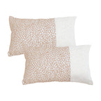 SOGA 2X 35cm Contemporary Beige Two-Tone Block Design Throw Pillow $ 133.90