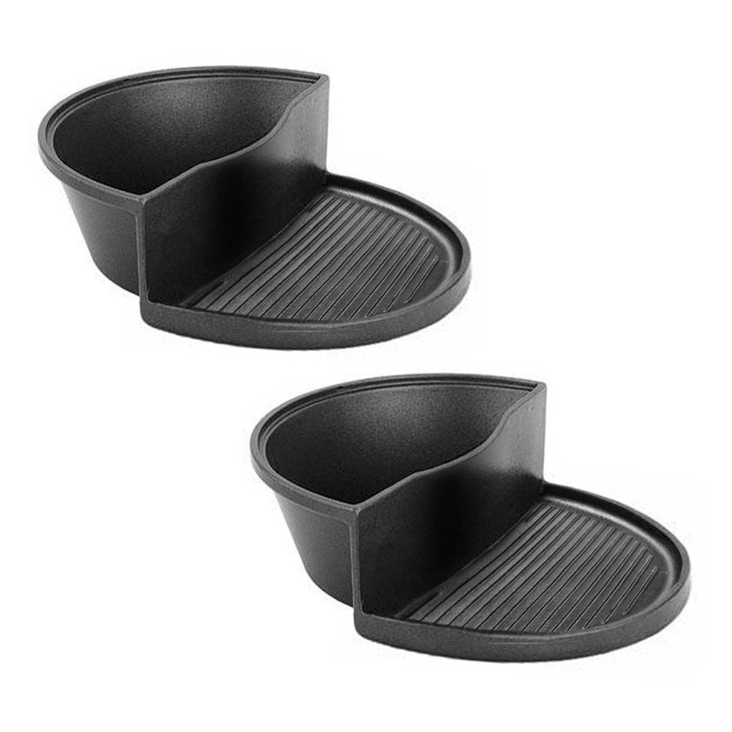 SOGA 2X 2 in 1 Cast Iron Ribbed Fry Pan Skillet Griddle BBQ and Steamboat Hot Pot $ 118.50