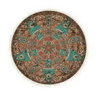 SOGA 90cm Mandala Round Area Thick Anti-slip Doormat Home Decor $ 55.50