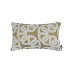 SOGA 35cm Artistic Olive Green White Geometric Pattern Throw Pillow $ 73.50
