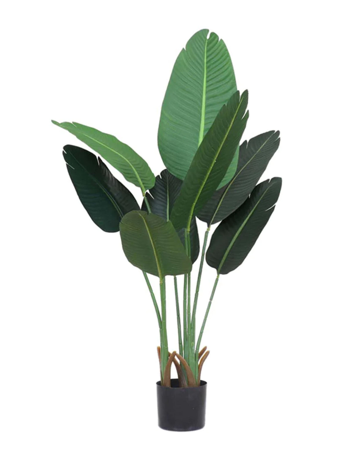 SOGA 120cm Artificial Green Indoor Traveler Banana Fake Decoration Tree Flower Pot Plant $ 122.50