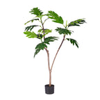 SOGA 120cm Artificial Natural Green Split-Leaf Philodendron Tree Fake Tropical Indoor Plant Home Office Decor $ 144.50