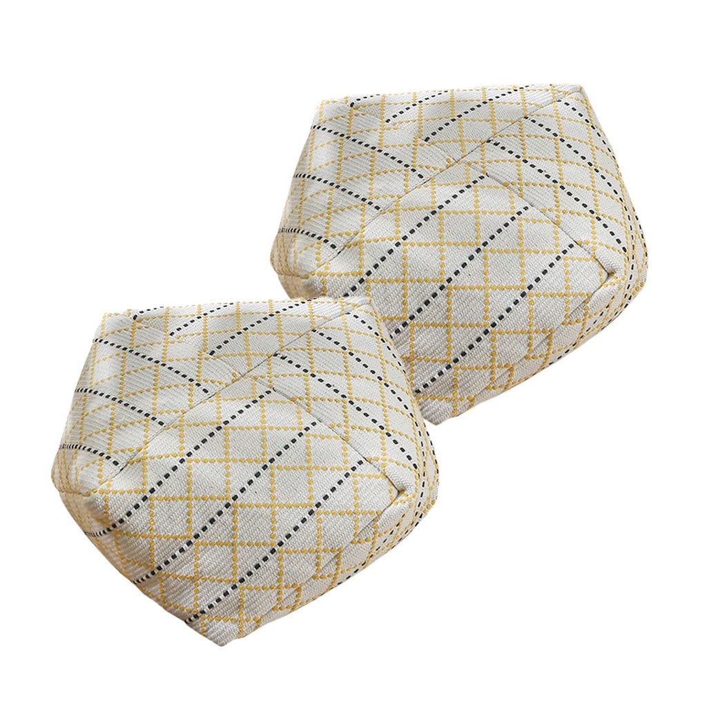 SOGA 2X 53cm Polyester-Cotton Blend Pillow EPP Particle Insert for Comfort and Support Home Decor $ 144.50