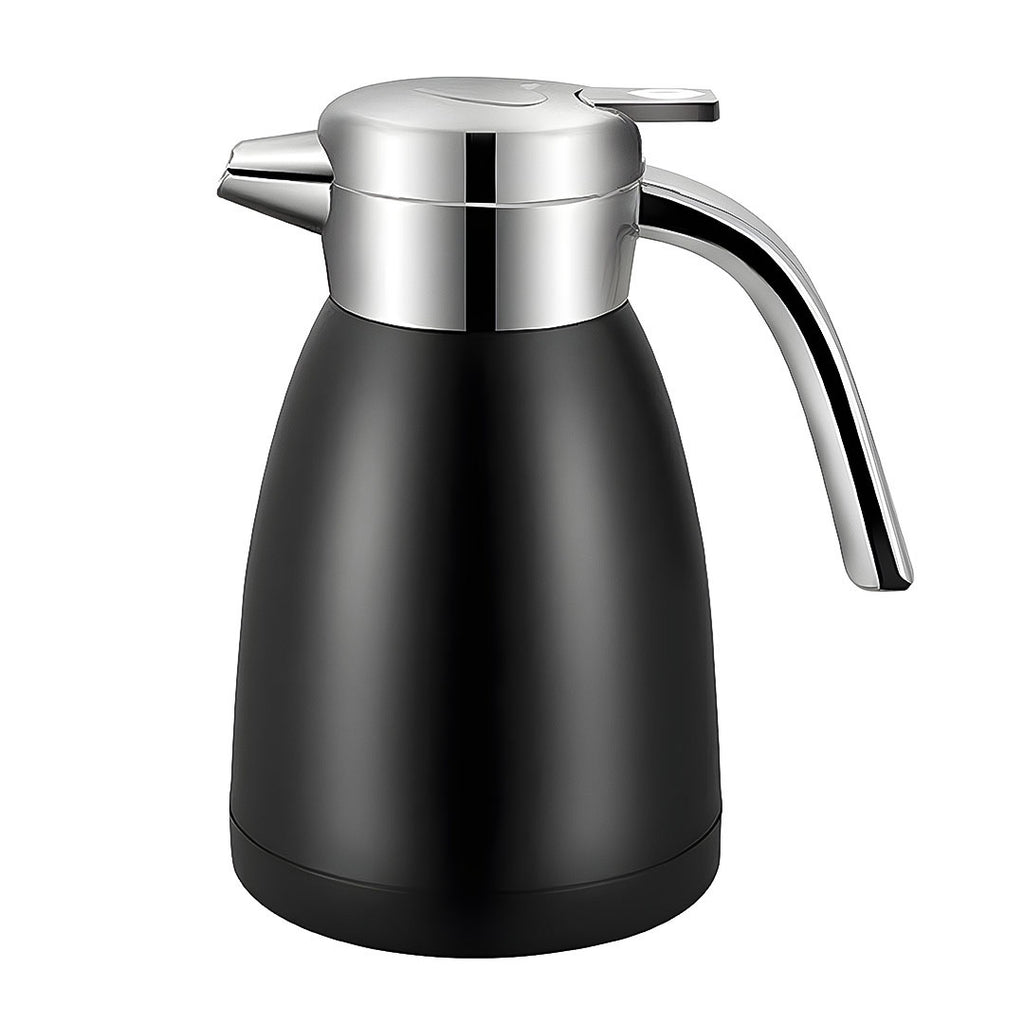 SOGA 2.2L Stainless Steel Water Bottle Insulated Vacuum Flask Coffee Jug Thermal Black $ 66.90
