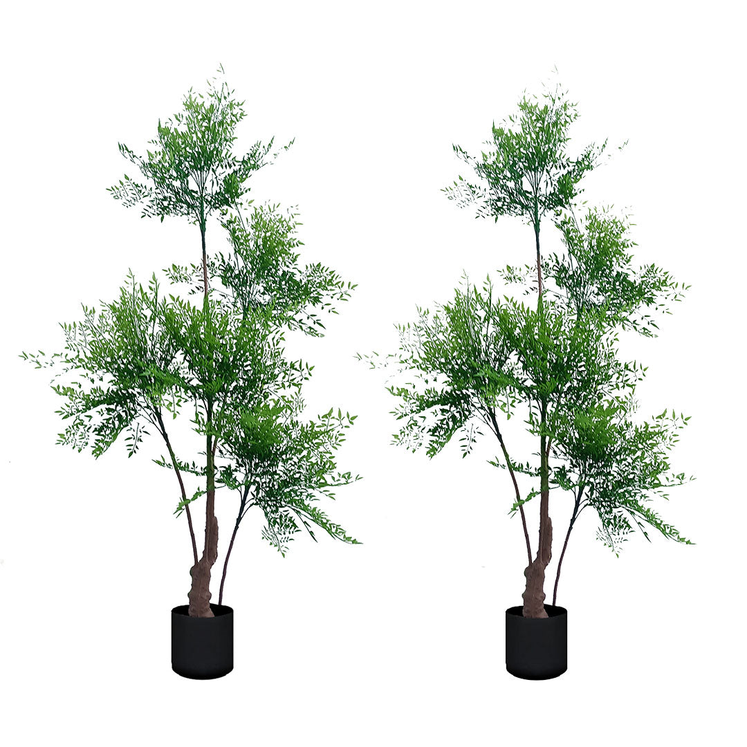 SOGA 2X 180cm Nandina Heavenly Bamboo Tree Artificial Plant Home Accent Decor $ 499.90