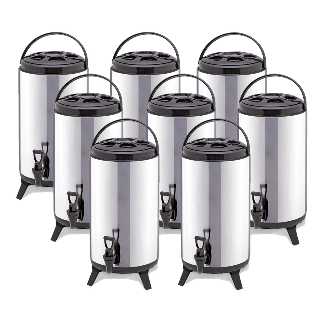 SOGA 8X 18L Portable Insulated Cold/Heat Coffee Tea Beer Barrel Brew Pot With Dispenser $ 784.50