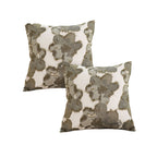 SOGA 2X 45cm Abstract Gray Floral Watercolor Print Contemporary Throw Pillow $ 137.90