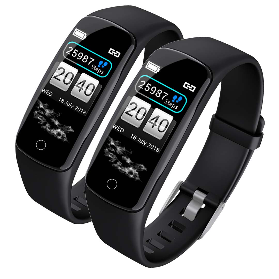 SOGA 2x Sport Monitor Wrist Touch Fitness Tracker Smart Watch Black $ 132.50