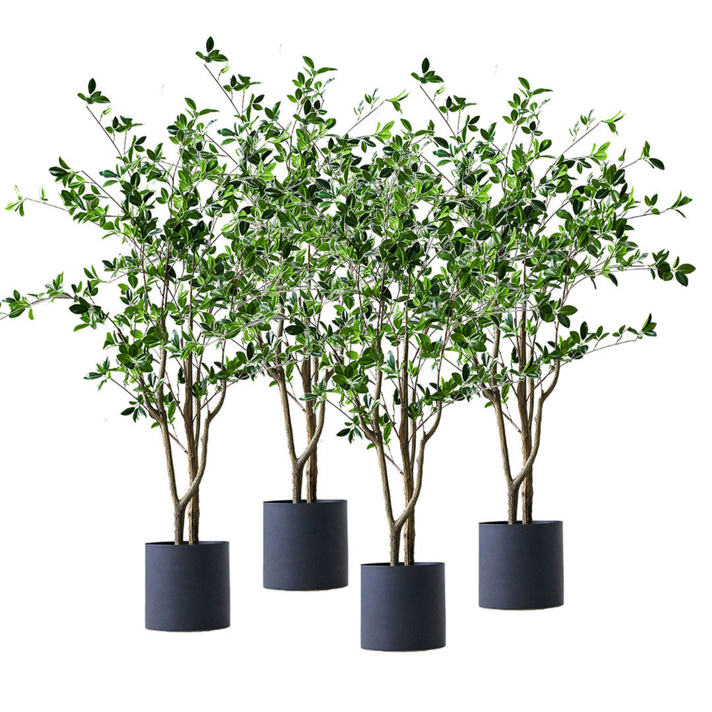 SOGA 4X 120cm Green Artificial Indoor Watercress Tree Fake Plant Simulation Decorative $ 464.50