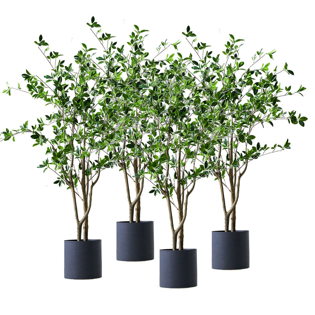 SOGA 4X 120cm Green Artificial Indoor Watercress Tree Fake Plant Simulation Decorative $ 464.50