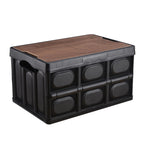 SOGA 34.5x22cm 18L Black Car & Camping Foldable Storage Box Crate Stackable Container No Handle $ 41.50