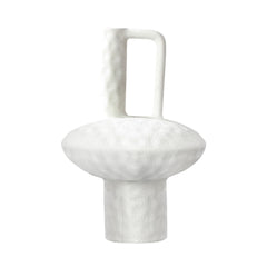 SOGA 20x30cm Ornament Contemporary White Ceramic Vase Decorative for Minimalist and Elegant Home Decor $ 88.90