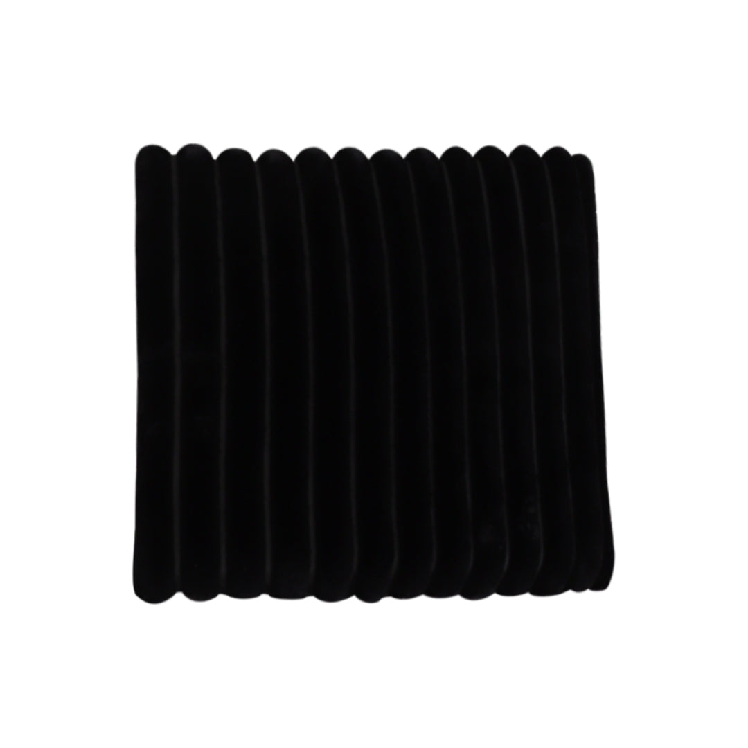 SOGA Black Corduroy Cushion – Soft Plush Backrest for Home & Office $ 55.50