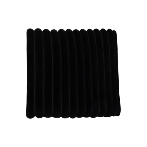 SOGA Black Corduroy Cushion – Soft Plush Backrest for Home & Office $ 55.50