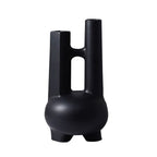 SOGA Ornament Modern Geometric Vase Minimalist Double Tube Abstract Sculpture for Home Décor $ 155.50
