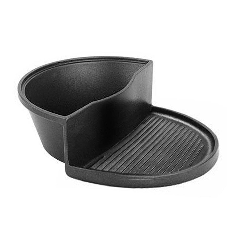 SOGA 2 in 1 Cast Iron Ribbed Fry Pan Skillet Griddle BBQ and Steamboat Hot Pot $ 61.50