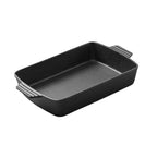 SOGA 33cm Cast Iron Rectangle Bread Cake Baking Dish Lasagna Roasting Pan $ 94.50