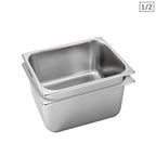 SOGA 2X Gastronorm GN Pan Full Size 1/2 GN Pan 20cm Deep Stainless Steel Tray $ 61.50