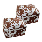 SOGA 2X 55x35cm Squared Soft Pouffe Seat Cushion Elegant Home Accent Décor Stylish Footstool $ 301.90