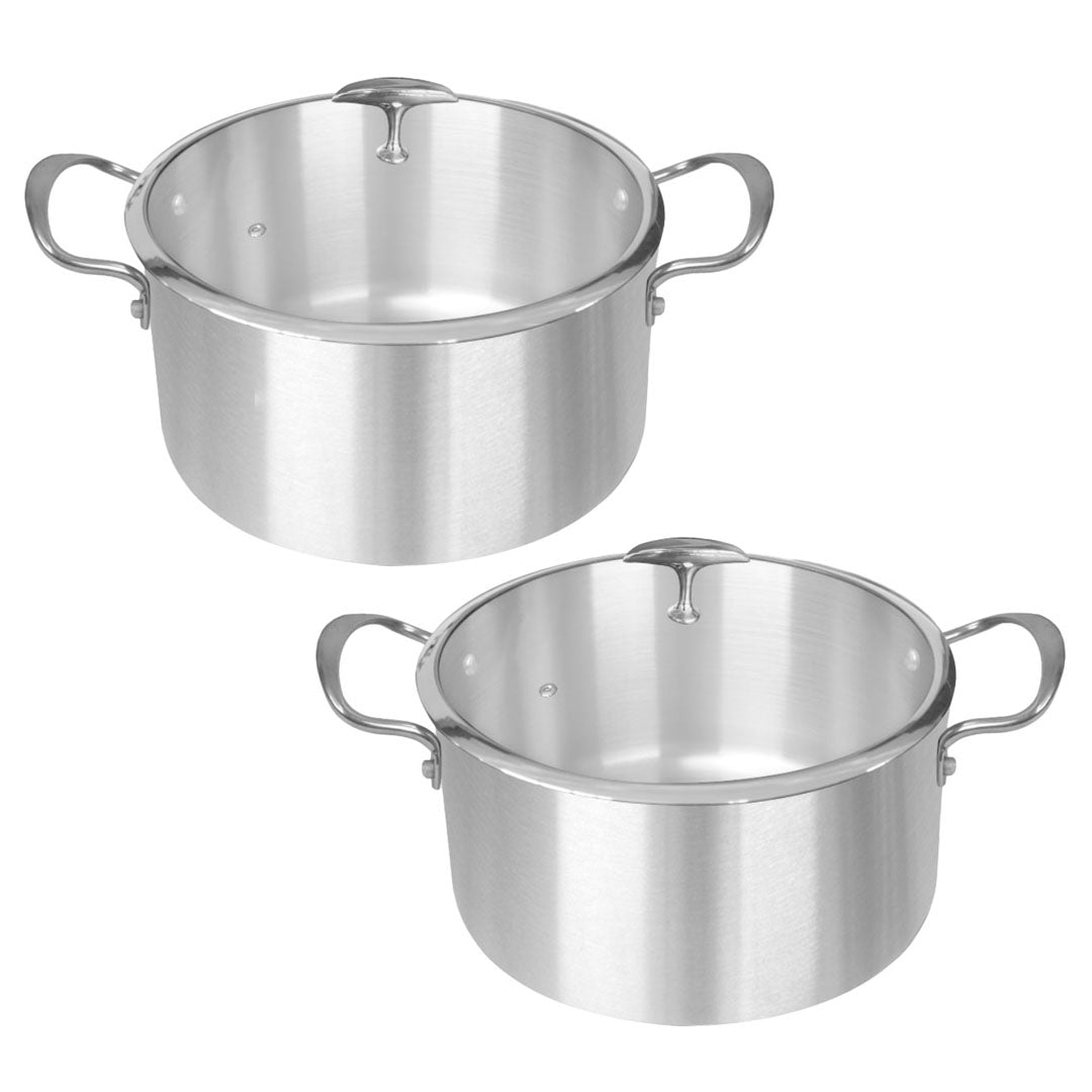 SOGA 2X Stainless Steel 30cm Casserole With Lid Induction Cookware $ 189.90