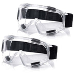 2X Clear Protective Eye Glasses Safety Windproof Lab Goggles Eyewear $ 44.50