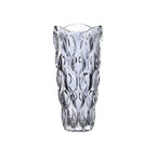 SOGA 30cm Glass Grey Vase Crystal VASE Thick Modern - Home Decor