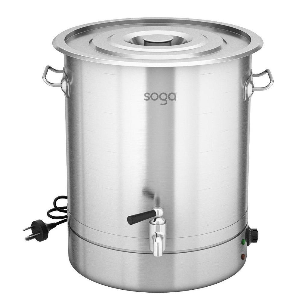 SOGA 48L Stainless Steel URN Commercial Water Boiler 2200W $ 366.90