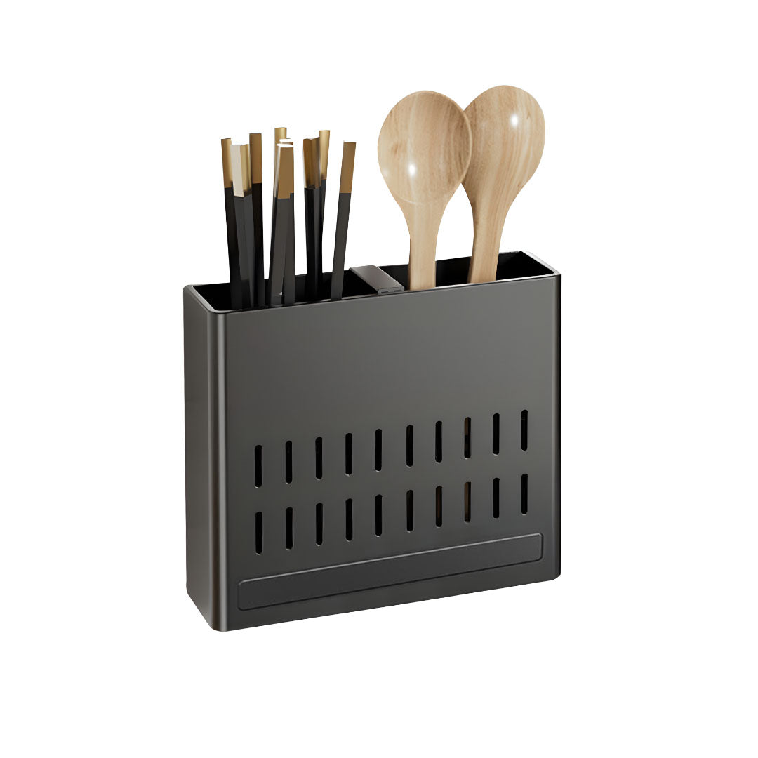 SOGA Wall Mounted Kitchen Utensil Storage Rack Spoon Fork Chopstick Space-Saving Organiser $ 33.50