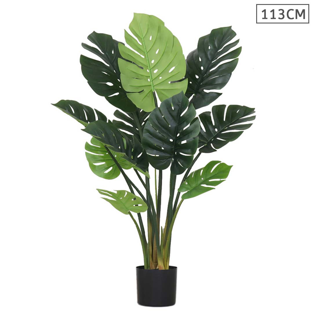 SOGA 113cm Artificial Indoor Potted Turtle Back Fake Decoration Tree Flower Pot Plant $ 111.50