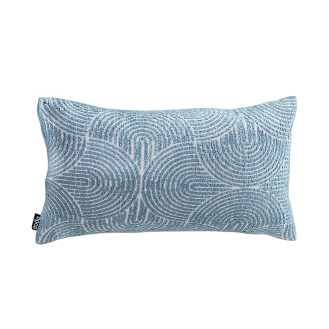 SOGA 35cm Blue Throw Pillow Geometric Indoor and Outdoor Corded for Home Decor $ 55.50