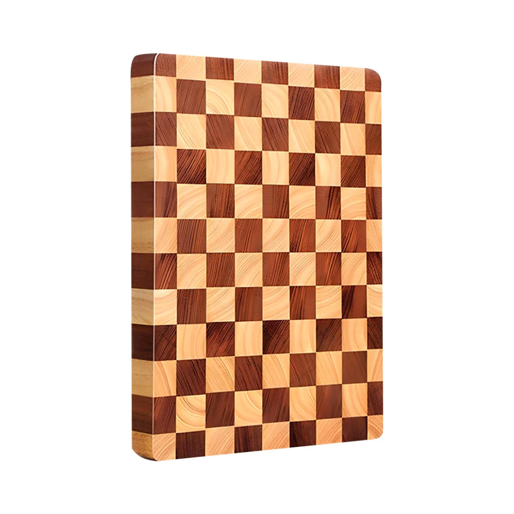 SOGA 40cm Premium Checkered Pattern Wooden Multi-Wood Cutting Board $ 111.50