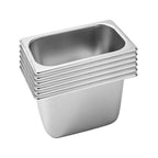 SOGA 6X Gastronorm GN Pan Full Size 1/3 GN Pan 20cm Deep Stainless Steel Tray $ 144.50