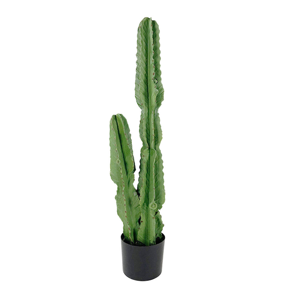 SOGA 95cm Green Artificial Indoor Cactus Tree Fake Plant Simulation Decorative 2 Heads $ 141.50