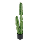 SOGA 95cm Green Artificial Indoor Cactus Tree Fake Plant Simulation Decorative 2 Heads $ 141.50