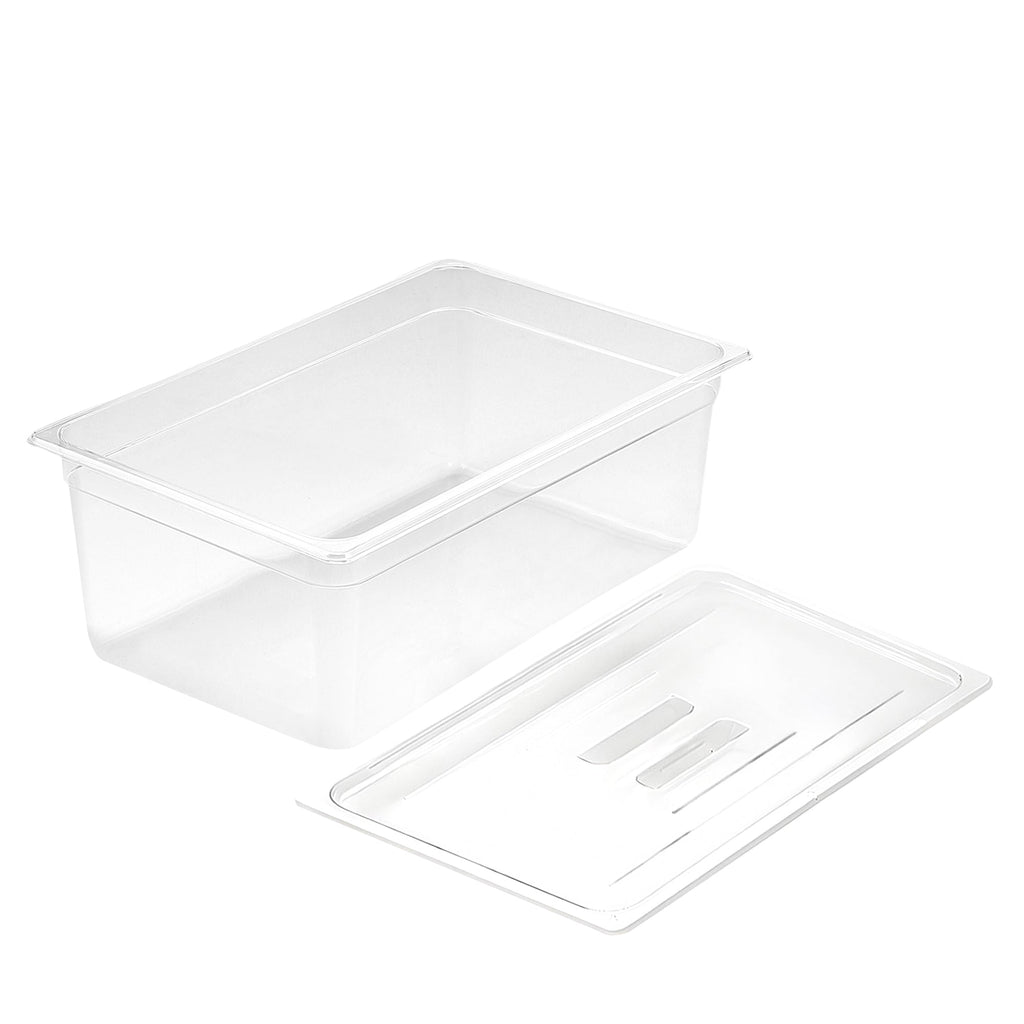 SOGA 200mm Clear Gastronorm GN Pan 1/1 Food Tray Storage with Lid $ 64.50