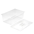 SOGA 200mm Clear Gastronorm GN Pan 1/1 Food Tray Storage with Lid $ 64.50