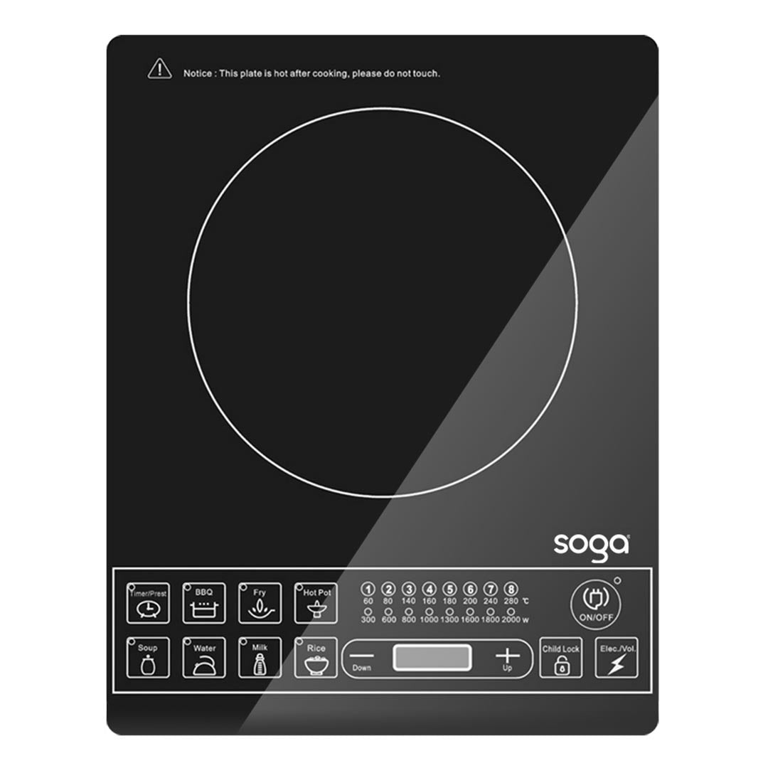 SOGA Cooktop Electric Smart Induction Cook Top Portable Kitchen Cooker Cookware $ 99.90