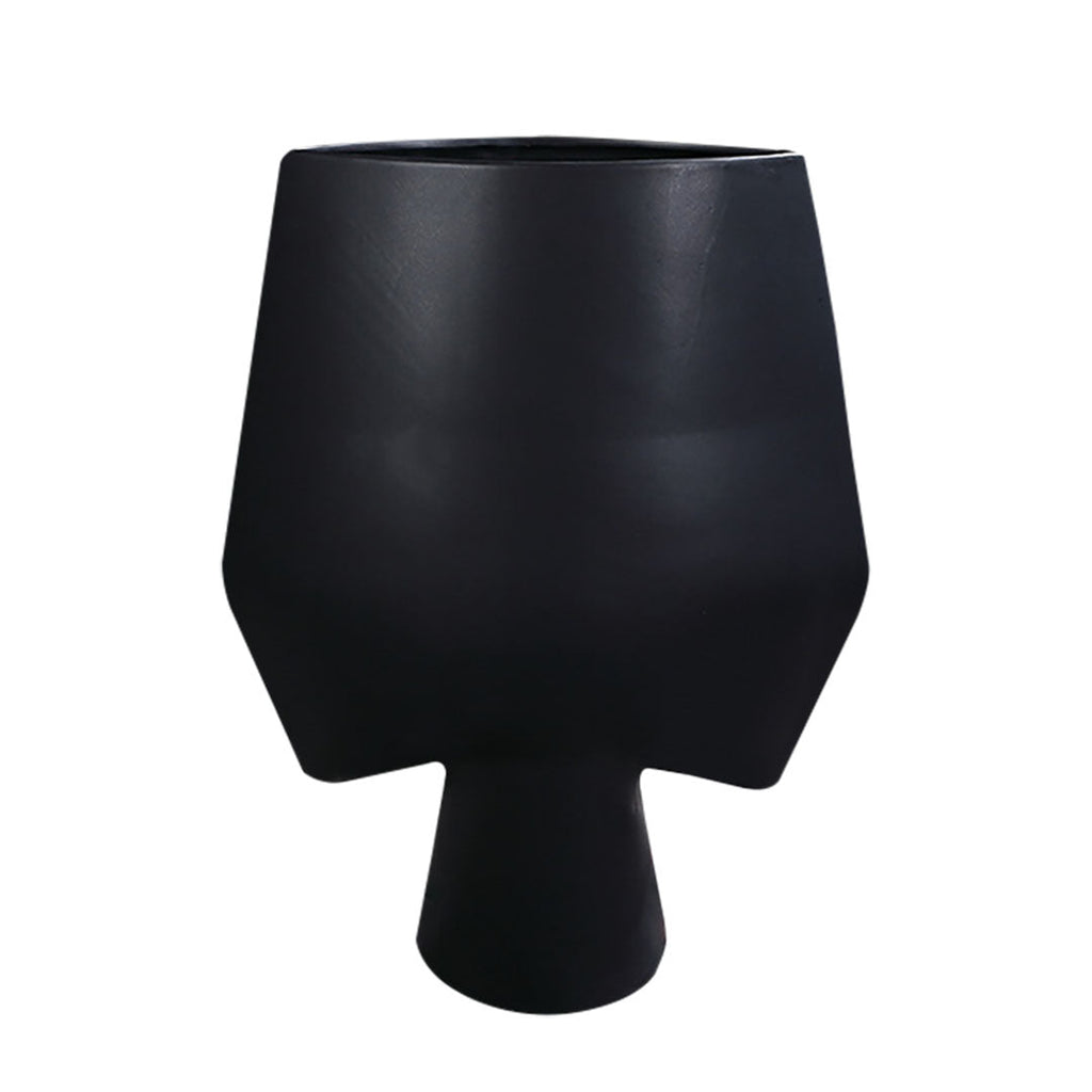 SOGA 33x43cm Large Ornament Bodhi House Ceramic Handcrafted Modern Abstract Square Vase Home Decor $ 138.90