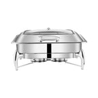 SOGA Stainless Steel Rectangular Chafing Dish Tray Buffet Cater Food Warmer Chafer with Top Lid $ 433.50