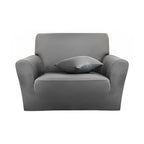 SOGA 1-Seater Grey Sofa Cover Couch Protector High Stretch Lounge Slipcover Home Decor $ 35.50
