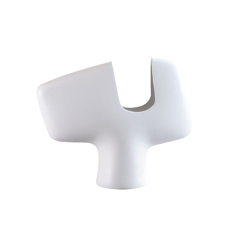 SOGA 44x35cm Ornament Modern Curved Decorative Vase Sculptural Accent for Unique Arrangements Home Decor $ 164.50