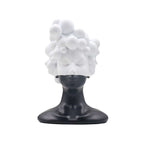 SOGA 49cm Bubble Head Resin Bust – Artistic Black White Accent $ 177